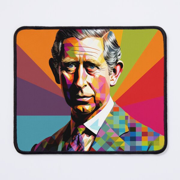 Item preview, Charles III Pop Art 3 designed and sold by AstroRisq.