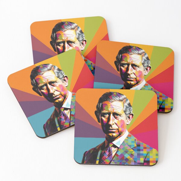 Item preview, Charles III Pop Art 3 designed and sold by AstroRisq.