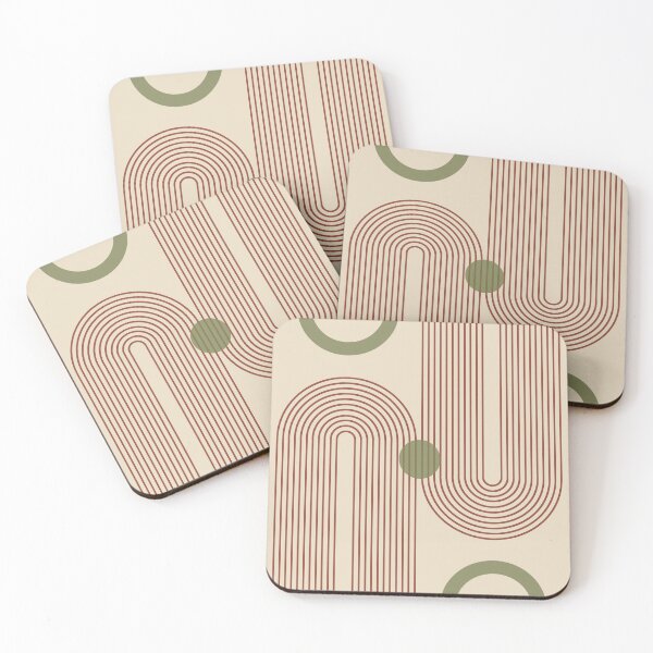 Item preview, Modern Minimal Abstract Neutral Tones Geometric designed and sold by Sharon Schwalbe.