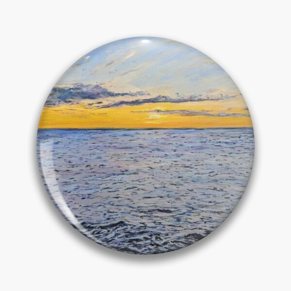 Item preview, Golden Hour Seascape designed and sold by ChristineDavisArt.