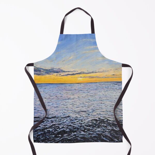 Item preview, Golden Hour Seascape designed and sold by ChristineDavisArt.