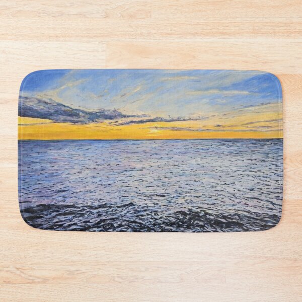 Item preview, Golden Hour Seascape designed and sold by ChristineDavisArt.