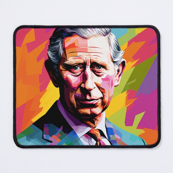 Item preview, Charles III Pop Art 4 designed and sold by AstroRisq.