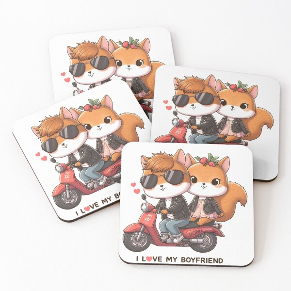 Item preview, I Love My Boyfriend Squirrel designed and sold by LemuellTrends.