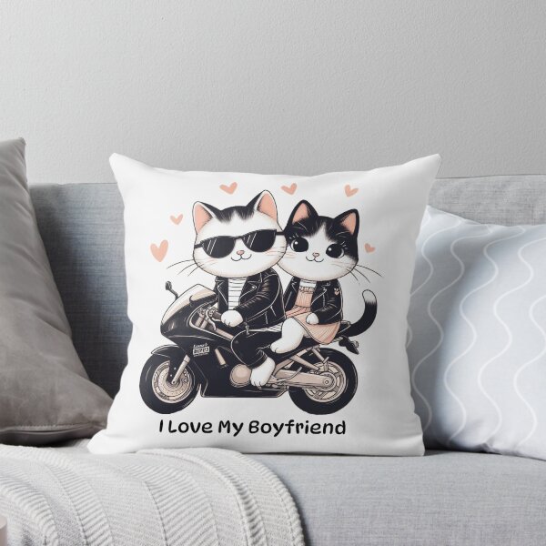 Item preview, I Love My Boyfriend Cat designed and sold by LemuellTrends.