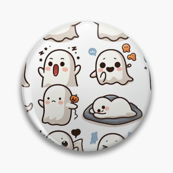 Item preview, Cute and spooky Ghosts stickers designed and sold by MATPV.