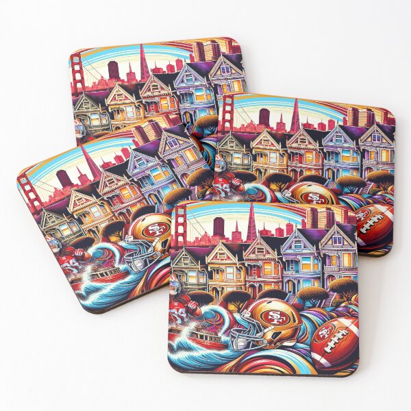 Item preview, San Francisco 49ers City Artwork designed and sold by ArtfulMiller.