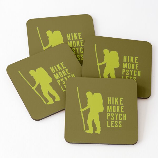 Item preview, Hike More Psych Less designed and sold by urban-hillbilly.