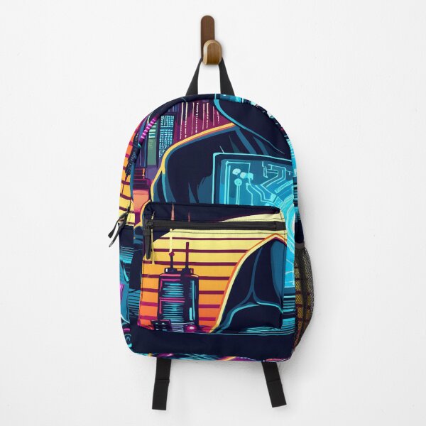 Item preview, Anime Hacker Boy Futuristic Desk Mat Aesthetic designed and sold by KitonicTees.