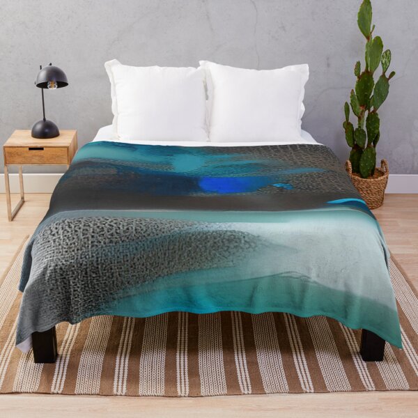 Item preview, Mystical Water Abstract Painting designed and sold by KiwiArtistDK.