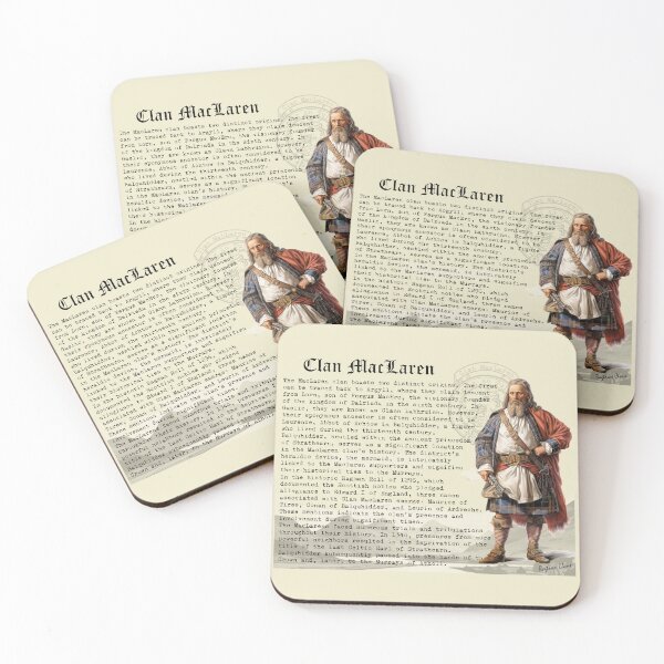 Item preview, MacLaren Scottish Clan History  designed and sold by BagTown Clans.