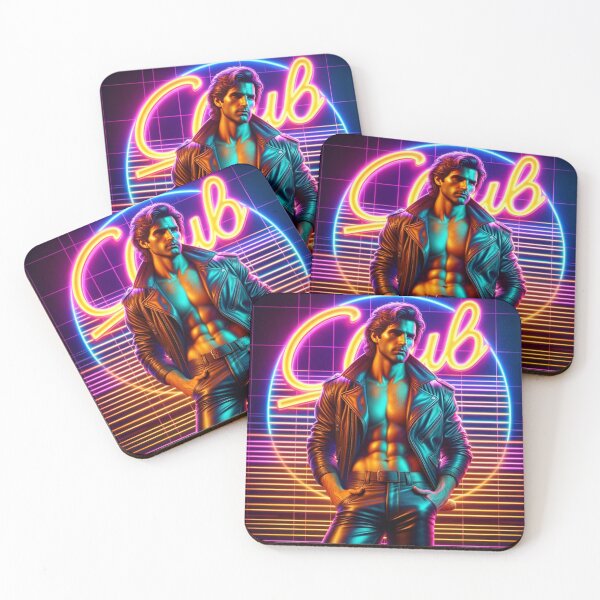 Item preview, Retrowave Crew - Chuck - The Party Guy designed and sold by Wolfey133.