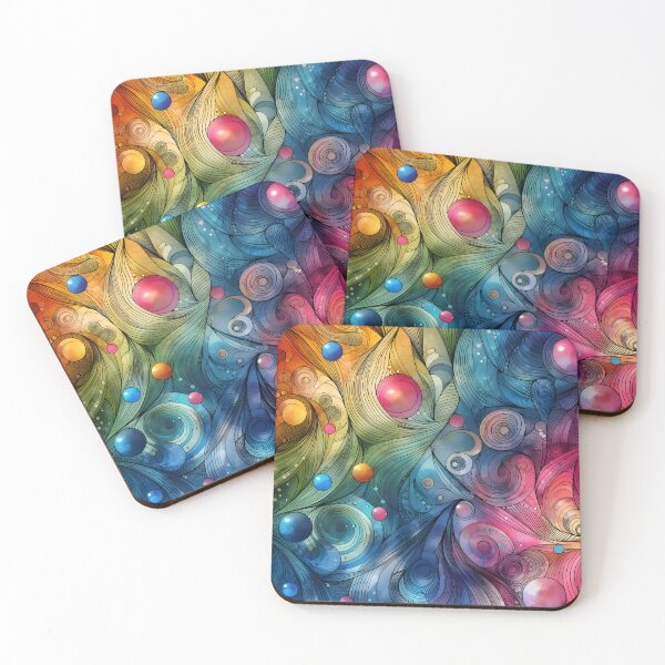Item preview, Colorful Abstract Curves Design designed and sold by Alessei.