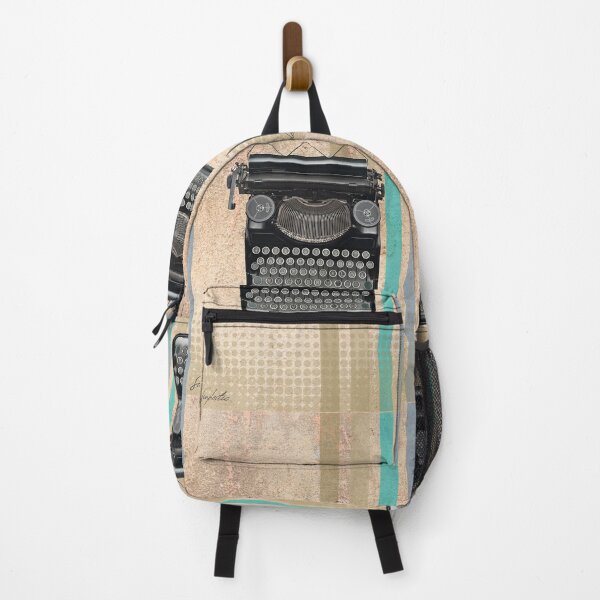 Item preview, Retro Typewriter on Stripes Design designed and sold by simplestic.