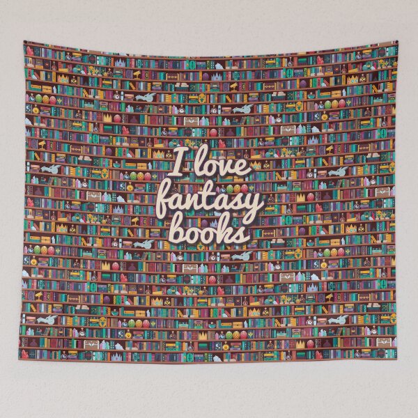 Item preview, I love fantasy books  designed and sold by NuranCawthorne.
