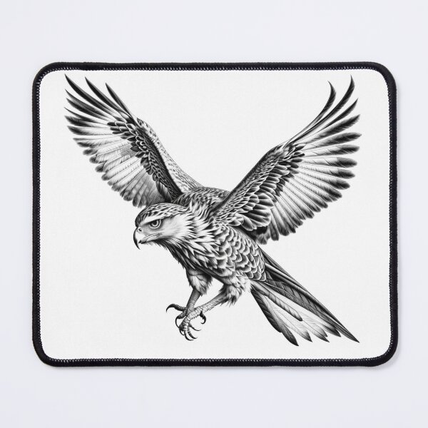 Item preview, Soaring Northern Goshark Hawk designed and sold by HippieFarms11.