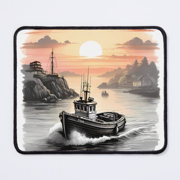 Item preview, Early Morning Fishing designed and sold by BajanTees.