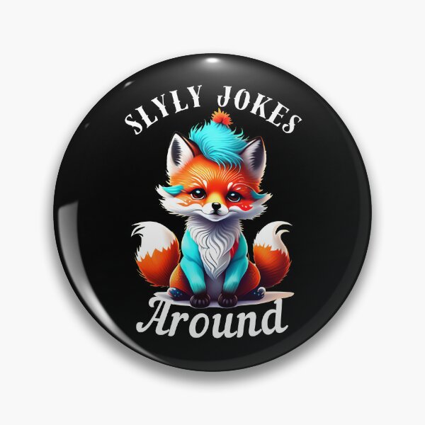 Item preview, Slyly Jokes Around designed and sold by FoxVibes.