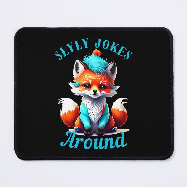 Item preview, Slyly Jokes Around. fox face designed and sold by FoxVibes.