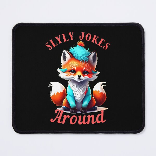 Item preview, Slyly Jokes Around. fox head designed and sold by FoxVibes.