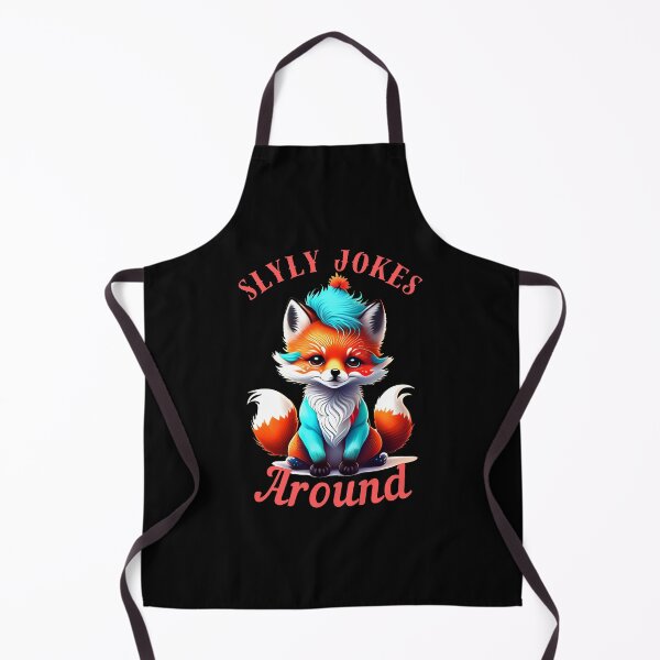 Item preview, Slyly Jokes Around. fox head designed and sold by FoxVibes.