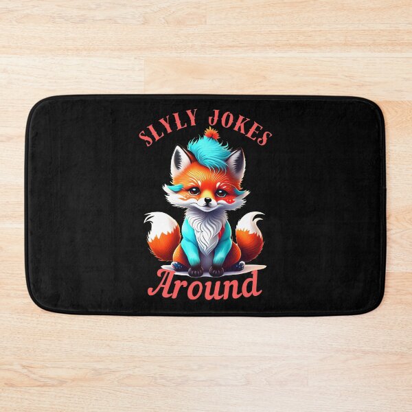Item preview, Slyly Jokes Around. fox head designed and sold by FoxVibes.
