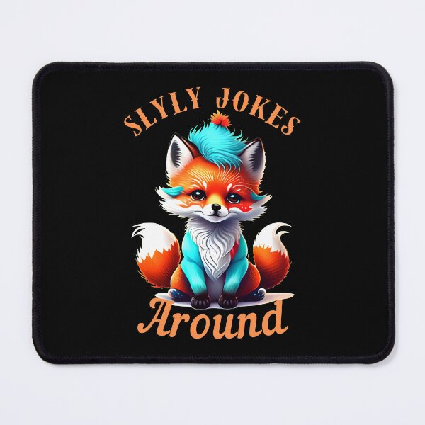 Item preview, Slyly Jokes Around. fox portrait designed and sold by FoxVibes.