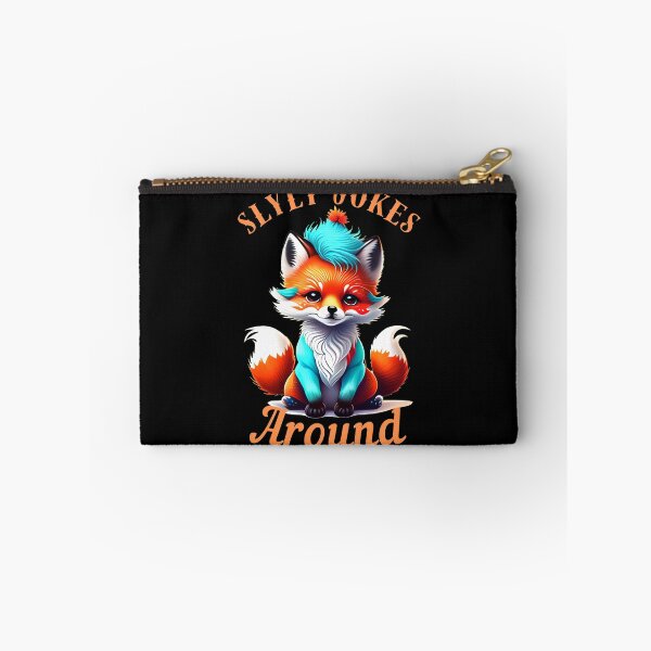Item preview, Slyly Jokes Around. fox portrait designed and sold by FoxVibes.
