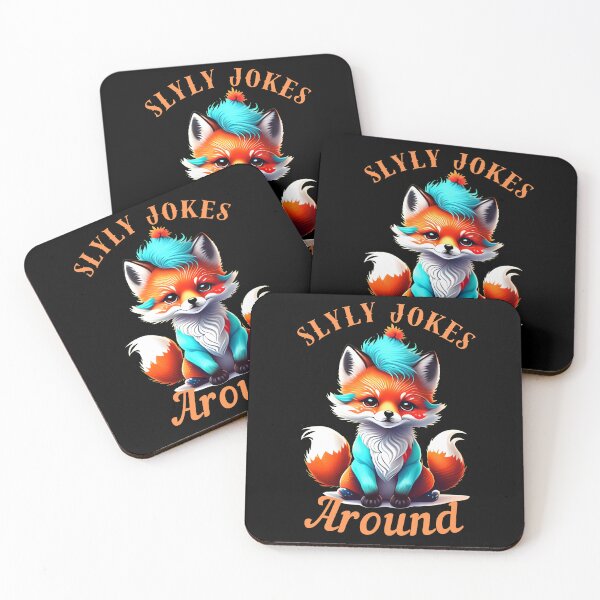 Artikelvorschau, Schlaue Witze herum. Fuchsporträt entworfen und verkauft von FoxVibes.