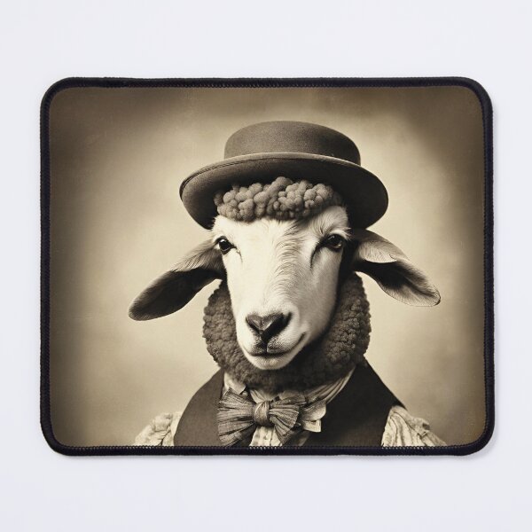Item preview, Sheep Portrait Victorian Artistic Gift Fashion Animal designed and sold by popanato.