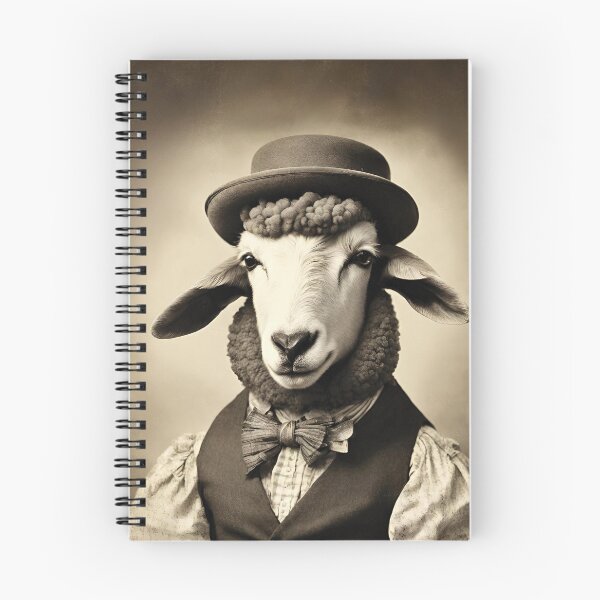 Item preview, Sheep Portrait Victorian Artistic Gift Fashion Animal  designed and sold by popanato.
