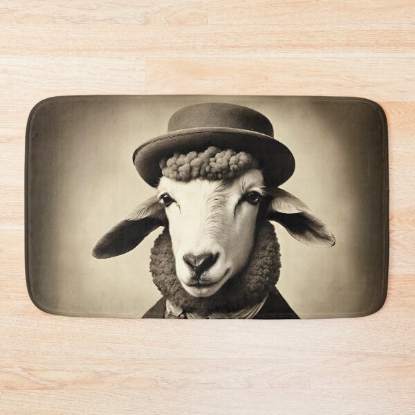 Item preview, Sheep Portrait Victorian Artistic Gift Fashion Animal  designed and sold by popanato.