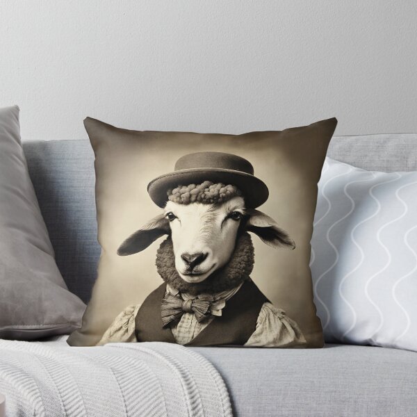 Item preview, Sheep Portrait Victorian Artistic Gift Fashion Animal  designed and sold by popanato.