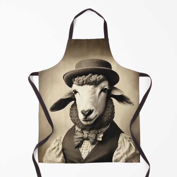 Item preview, Sheep Portrait Victorian Artistic Gift Fashion Animal  designed and sold by popanato.