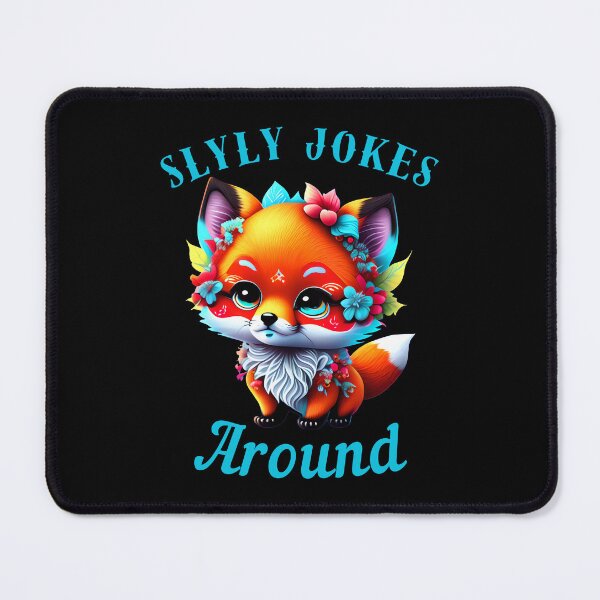 Item preview, Slyly Jokes Around. vintage fox designed and sold by FoxVibes.