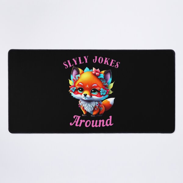 Item preview, Slyly Jokes Around. fox foxes designed and sold by FoxVibes.