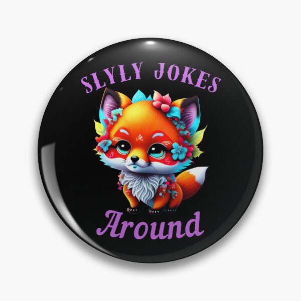 Item preview, Slyly Jokes Around. fox boho designed and sold by FoxVibes.