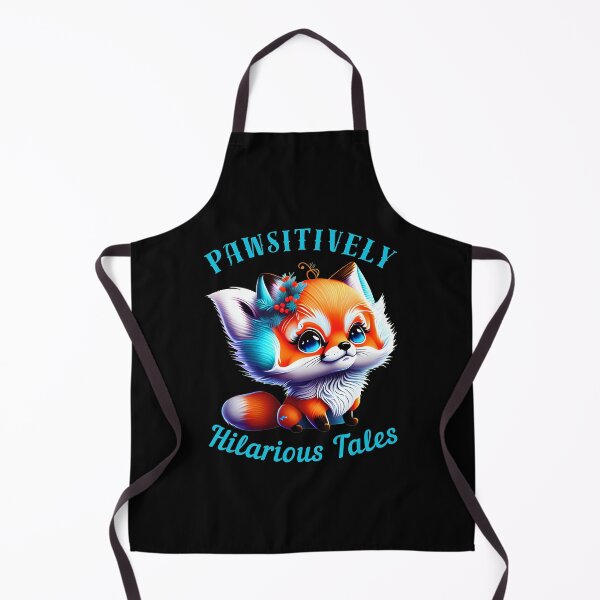 Item preview, Pawsitively Hilarious Tales. fox face designed and sold by FoxVibes.