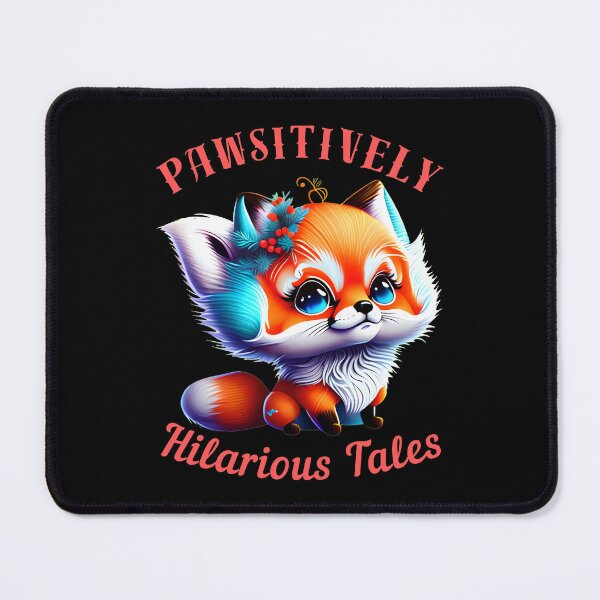 Item preview, Pawsitively Hilarious Tales. fox head designed and sold by FoxVibes.