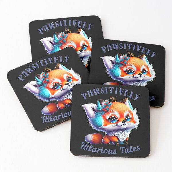 Item preview, Pawsitively Hilarious Tales. cool fox designed and sold by FoxVibes.