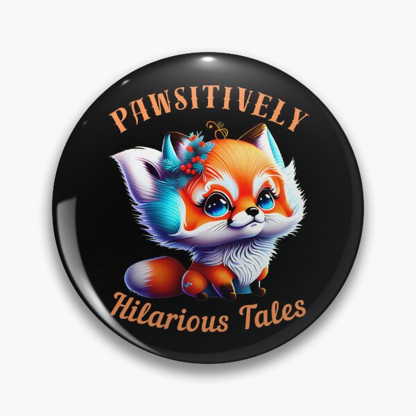 Artikelvorschau, Plötzlich urkomische Geschichten. Fuchsporträt entworfen und verkauft von FoxVibes.