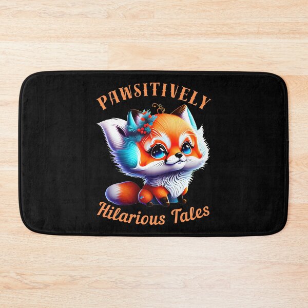 Item preview, Pawsitively Hilarious Tales. fox portrait designed and sold by FoxVibes.