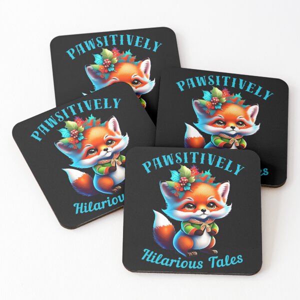 Item preview, Pawsitively Hilarious Tales. vintage fox designed and sold by FoxVibes.