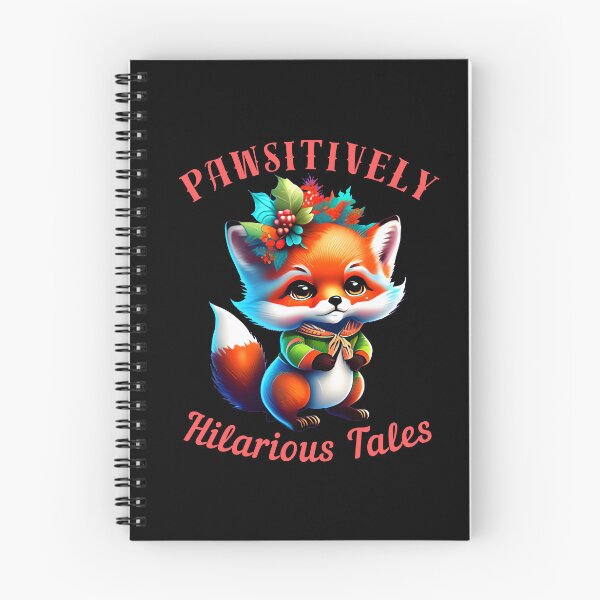 Item preview, Pawsitively Hilarious Tales. retro fox designed and sold by FoxVibes.