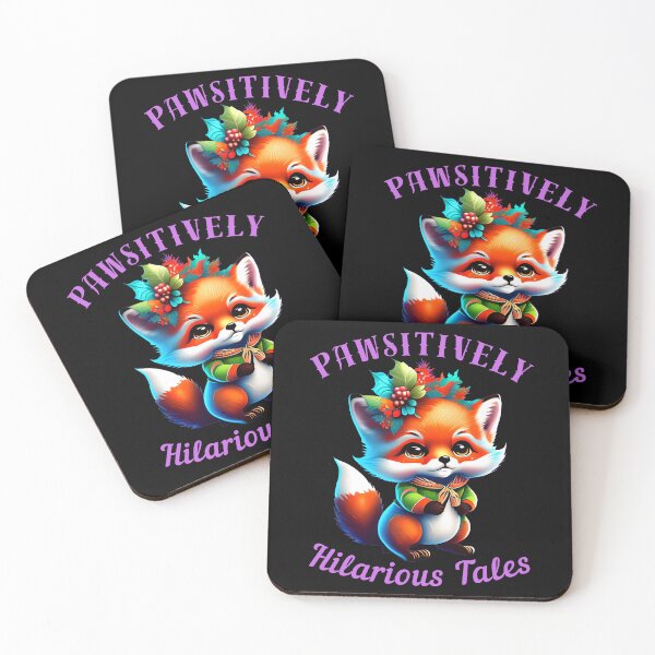 Item preview, Pawsitively Hilarious Tales. fox foxes designed and sold by FoxVibes.