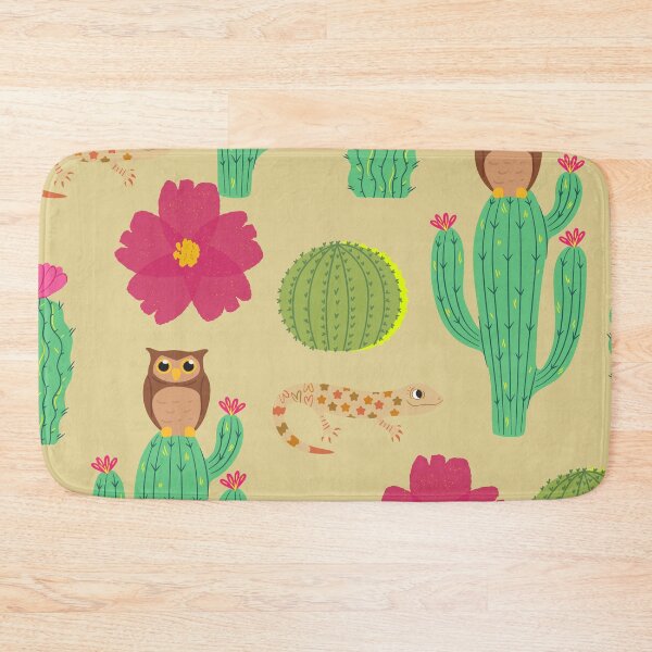 Item preview, Cute Desert Animals and Cactus Illustration designed and sold by Bridget Swanson.