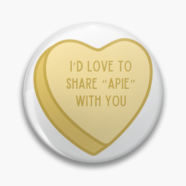 Item preview, Candy Heart: I'd Love To Share "APIE" With You designed and sold by RecTherapyAndMore.