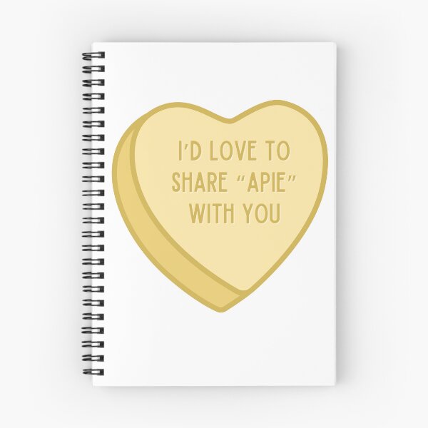 Item preview, Candy Heart: I'd Love To Share "APIE" With You designed and sold by RecTherapyAndMore.