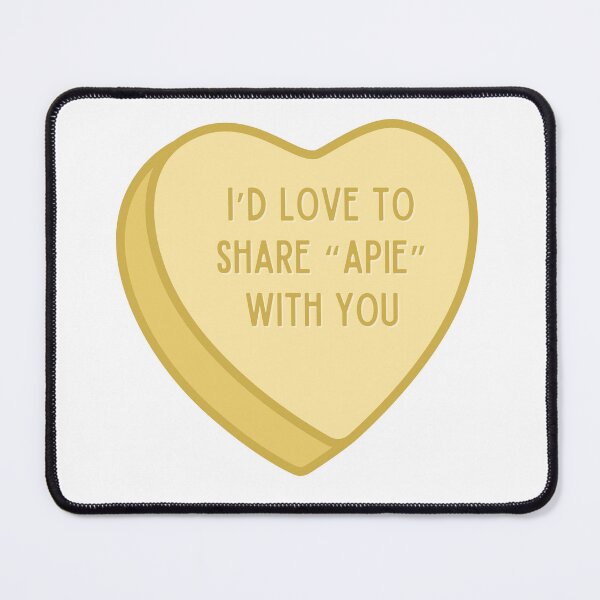 Item preview, Candy Heart: I'd Love To Share "APIE" With You designed and sold by RecTherapyAndMore.