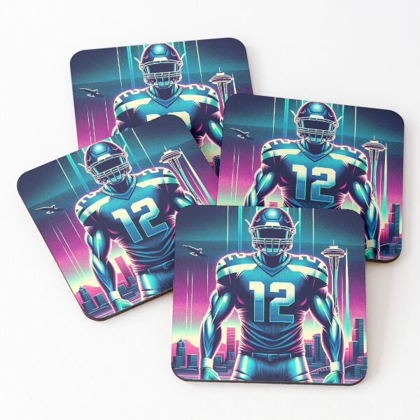 Item preview, Synthwave Seattle designed and sold by Cascadia Sports.